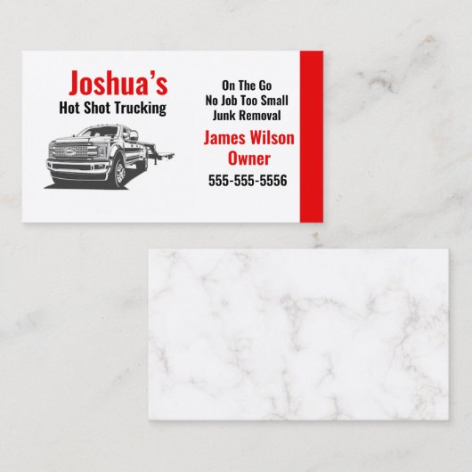 Visitekaartje (Voorkant / Achterkant)