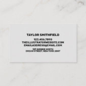 Visitekaartje (Achterkant)