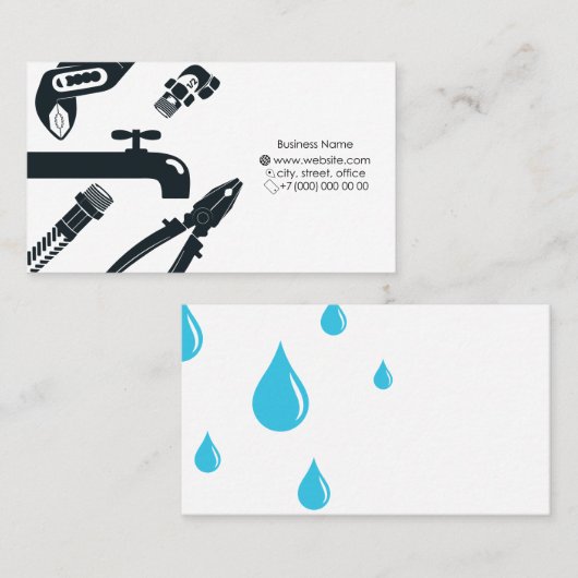 Visitekaartje (Voorkant / Achterkant)