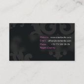 Visitekaartje (Achterkant)