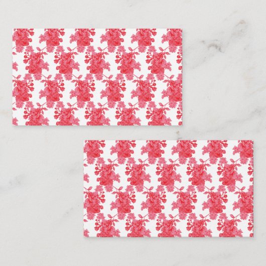 Visitekaartje (Voorkant / Achterkant)