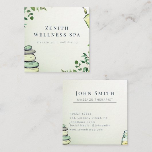 Visitekaartje (Voorkant / Achterkant)