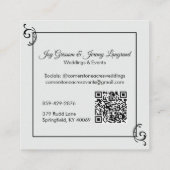 Visitekaartje (Achterkant)