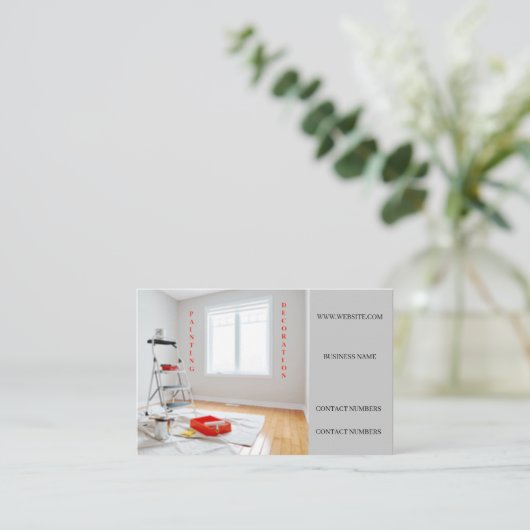 Visitekaartje (Staand voorkant)