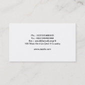 visitekaartje (Achterkant)