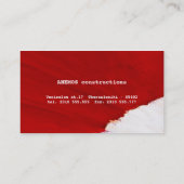 Visitekaartje (Achterkant)