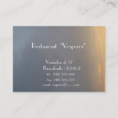 Visitekaartje (Achterkant)