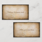  visitekaartje (Voorkant / Achterkant)