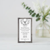 Visitekaartje (Staand voorkant)