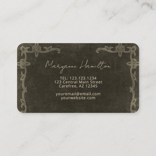 Visitekaartje (Achterkant)