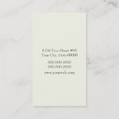 Visitekaartje (Achterkant)