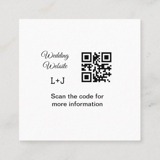 Visitekaartje (Achterkant)