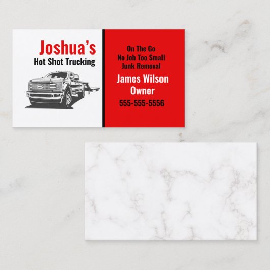 Visitekaartje (Voorkant / Achterkant)