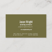 visitekaartje (Achterkant)