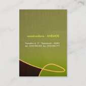 Visitekaartje (Achterkant)