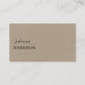 Visitekaartje (Voorkant)