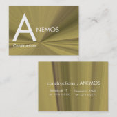 Visitekaartje (Voorkant / Achterkant)