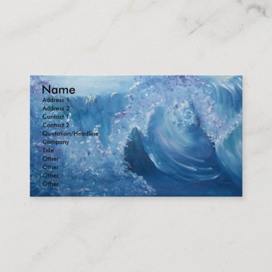 Visitekaartje (Voorkant)