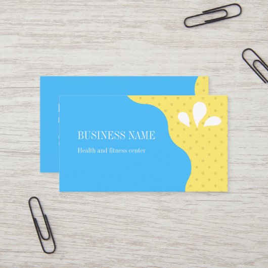 Visitekaartje (Voorkant / Achterkant in situ)