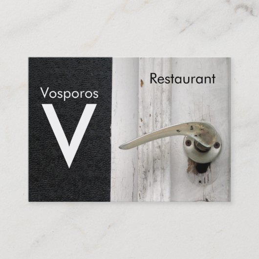 Visitekaartje (Voorkant)