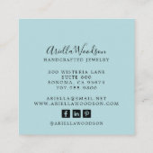 Visitekaartje (Achterkant)