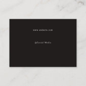 Visitekaartje (Achterkant)