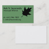 Visitekaartje (Voorkant / Achterkant)