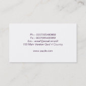 visitekaartje (Achterkant)