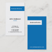 Visitekaartje (Voorkant / Achterkant)