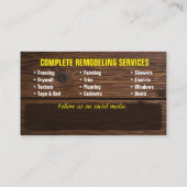 Visitekaartje (Achterkant)