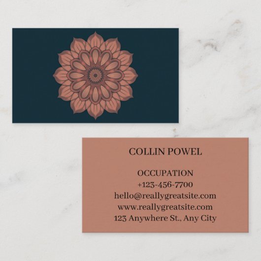 visitekaartje (Voorkant / Achterkant)