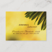 Visitekaartje (Achterkant)