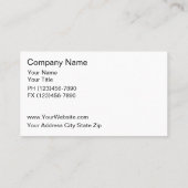 Visitekaartje (Achterkant)