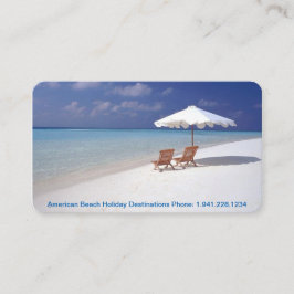 visitekaartje 16 Vakantiereis