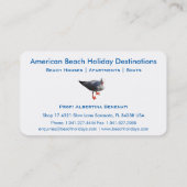 visitekaartje 16 Vakantiereis (Achterkant)