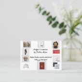 Visitekaartje 3.5x2.5 (Staand voorkant)