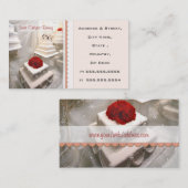 Visitekaartje Aangepaste bakkerij/bruiloft (Voorkant / Achterkant)