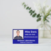 Visitekaartje Aangepaste foto (Staand voorkant)