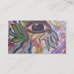visitekaartje, Abstracte kunst Visitekaartje