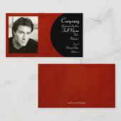 Visitekaartje Afbeelding toevoegen (Voorkant / Achterkant)