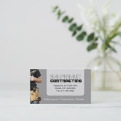 VISITEKAARTJE ALGEMENE CONTRACTOR (Staand voorkant)