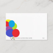 VISITEKAARTJE : ALLOON (Achterkant)