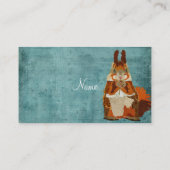  Visitekaartje Amber Squirrel (Achterkant)