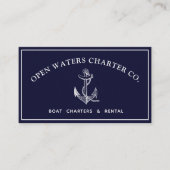 Visitekaartje Anchor Charter Boat (Voorkant)