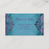 visitekaartje Antiek Verdigris Wedding Planner PT (Achterkant)