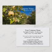 Visitekaartje appelen (Voorkant / Achterkant)