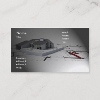 Visitekaartje architect