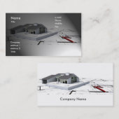 Visitekaartje architect (Voorkant / Achterkant)