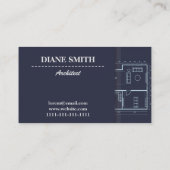 VISITEKAARTJE ARCHITECT (Achterkant)