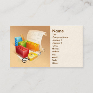 Visitekaartje architect